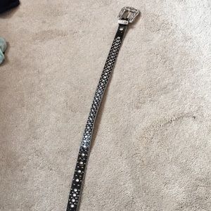 Western bling belt